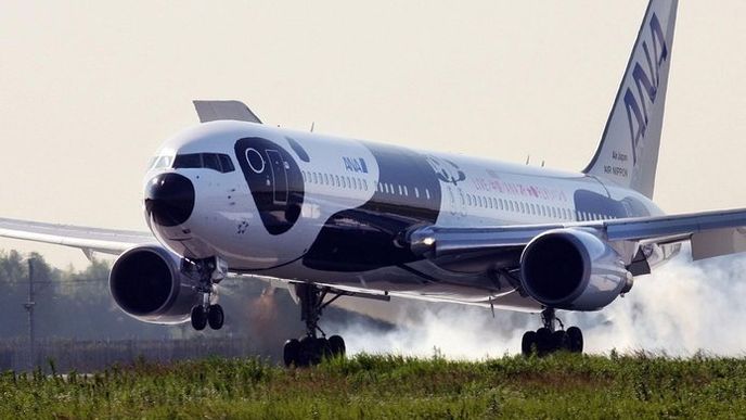 Boeing 767 společnosti ANA