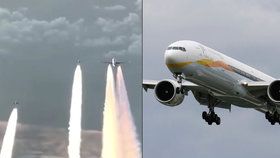 Letadlo společnosti Air India se ve vzduchu přestalo hlásit, zasahoval německé i české stíhačky.