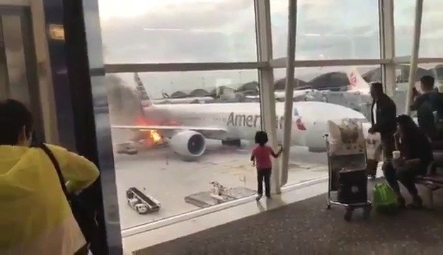 Požár nákladu Boeingu 777 na Mezinárodním letišti Hongkong