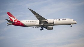 Boeing 787 Dreamliner společnosti Qantas.