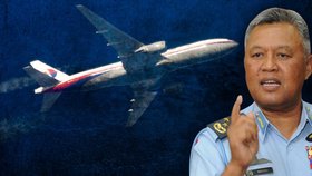 Malajsijský generál prý má důkazy o tom, že boeing 777 havaroval.