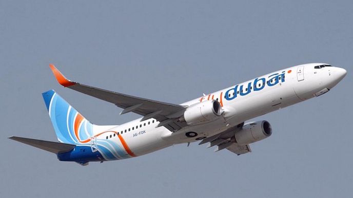 Boeing 737 aerolinek Flydubai y