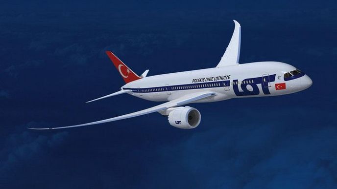 Boeingy 787, které má LOT objednané, by mohly dostat už nový nátěr