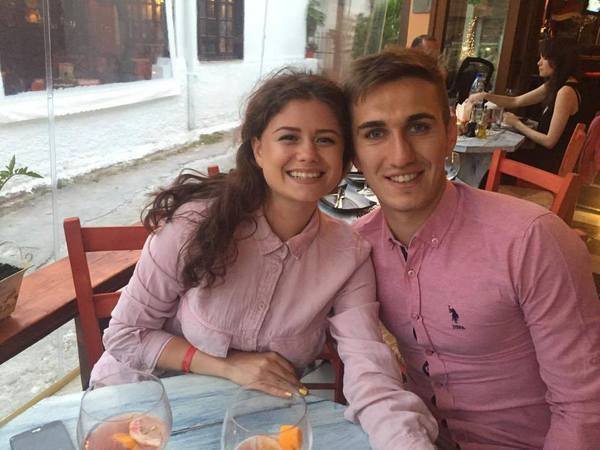 Zamilovaný pár! Bogdan Vatajelu se svou přítelkyní Alinou