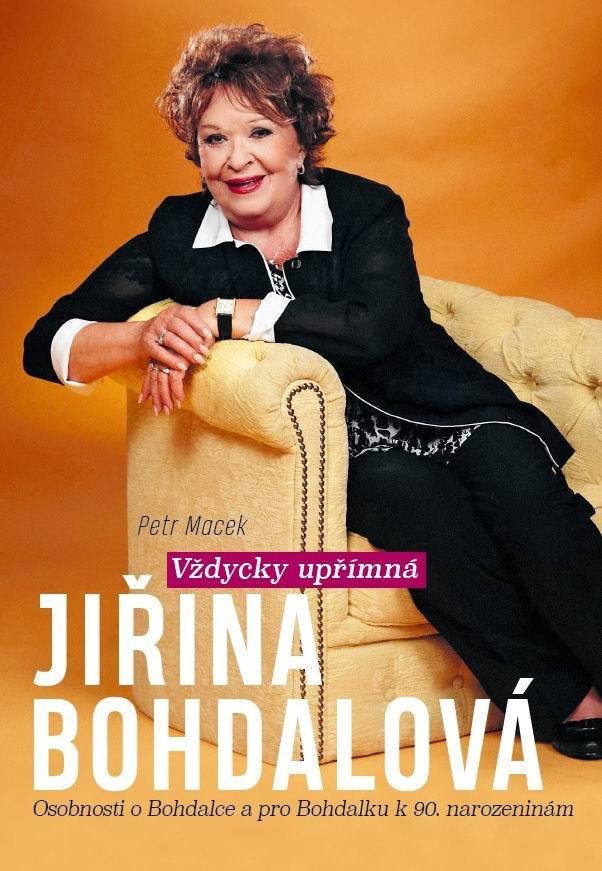 Knížka Vždycky upřímná Jiřina Bohdalová je právě v prodeji.