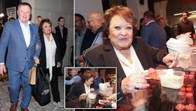 Jiřina Bohdalová s umělými řasami: Zářila po boku miliardáře! 