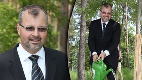 Slavný plastický chirurg Bohdan Pomahač v Praze zasadil strom.