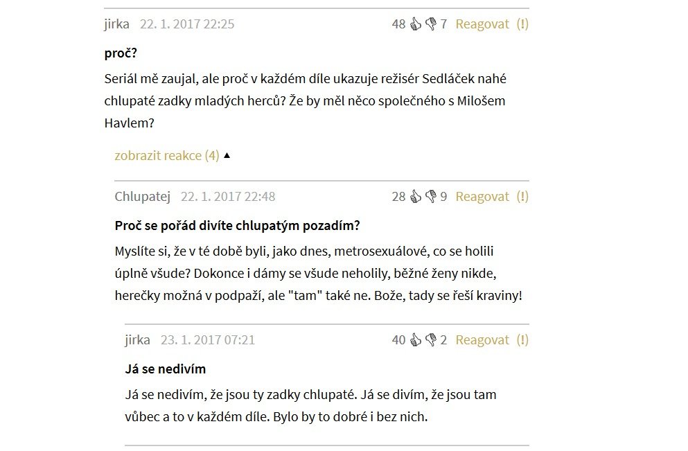 K seriálu se strhla ostrá diskuze.