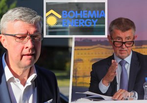 Podle premiéra Babiše byly se společností Bohemia energy potíže dlouhodobě