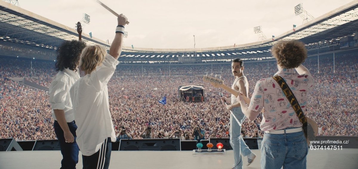 Z filmu Bohemian Rhapsody.