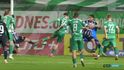 Bohemians – České Budějovice: Adam Kadlec v malém vápně trefil pouze brankáře Janáčka