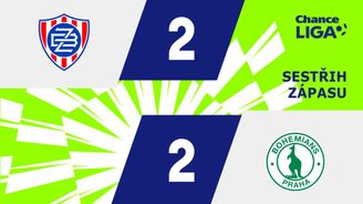 SESTŘIH: Zbrojovka - Bohemians 2:2. Hosté dotahovali, nakonec vezou zaslouženou remízu SESTŘIH: Zbrojovka - Bohemians 2:2. Hosté dotahovali, nakonec vezou zaslouženou remízu