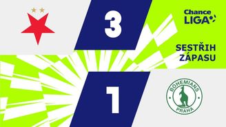 SESTŘIH: Slavia - Bohemians 3:1. Vršovické derby s přehledem zvládli domácí, výhru řídil Provod SESTŘIH: Slavia - Bohemians 3:1. Vršovické derby s přehledem zvládli domácí, výhru řídil Provod