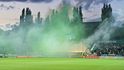 Fanoušci Bohemians před zápasem s Jabloncem vyslali jasný vzkaz - pyrotechnika není problém českého fotbalu