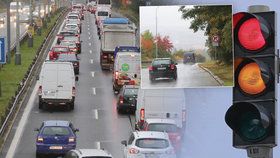 Na Objízdnou ulici se vrací automobilový život. Dopravu umožňuje provizorní semafor