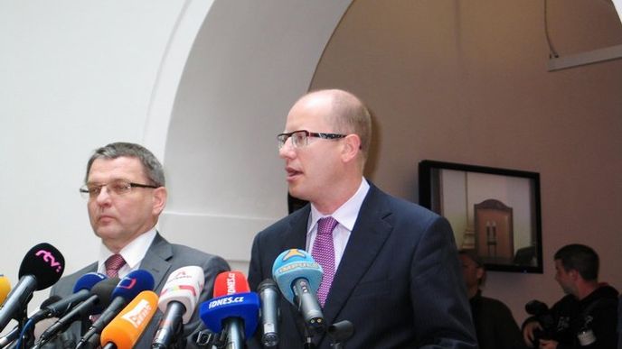 Bohoslav Sobotka, předseda ČSSD se vyjádřil pro pokračování stíhání Davida Ratha