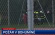 Jedenáct mrtvých po požáru v Bohumíně: Lidé prý před plameny skákal