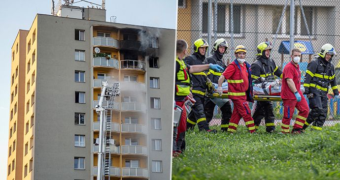 Za smrtí 11 lidí, z toho tří dětí v bohumínském paneláku, může podle všeho žhář. Podle svědků šlo o dlouhodobé sousedské spory.