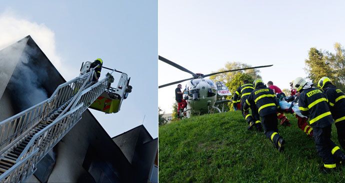 Požár v Bohumíně si vyžádal 11 obětí a několik zraněných