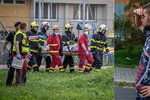 Svědek požáru v Bohumíně: Trvalo desítky minut, než začal zásah!