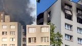 Požár v Bohumíně: Šokující video zachytilo marné pokusy obyvatel domu o záchranu!