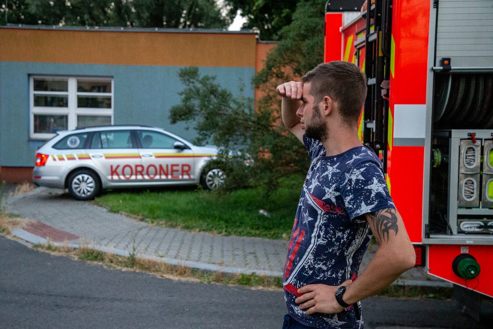 Svědek požáru v Bohumíně: Trvalo desítky minut, než začal zásah!