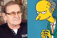 Víme první: Zemřel dabér Bedřich Šetena, hlas pana Burnse ze Simpsonových!