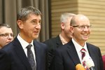 Andrej Babiš a Bohuslav Sobotka, šéfové dvou momentálně nejsilnějších politických stran v zemi