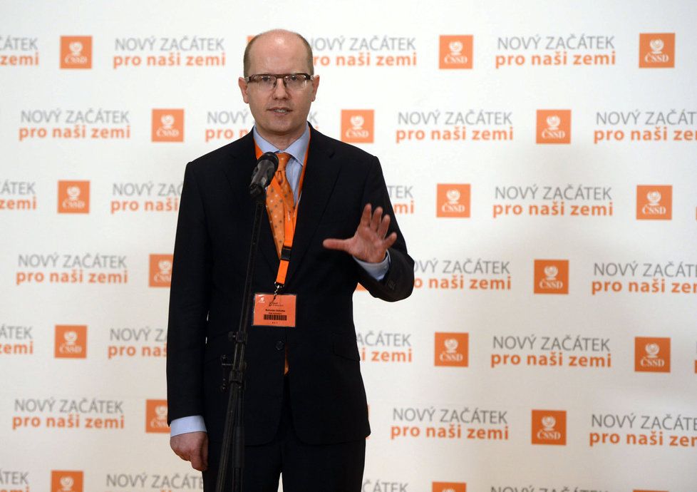 Premiér a šéf ČSSD Bohuslav Sobotka