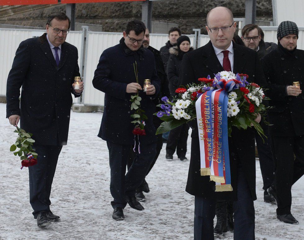 Bohuslav Sobotka považuje čin Jana Palacha za důležitou součást dějin.