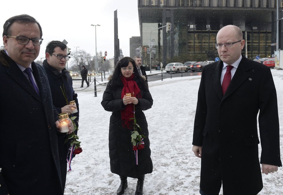 Bohuslav Sobotka považuje čin Jana Palacha za důležitou součást dějin.