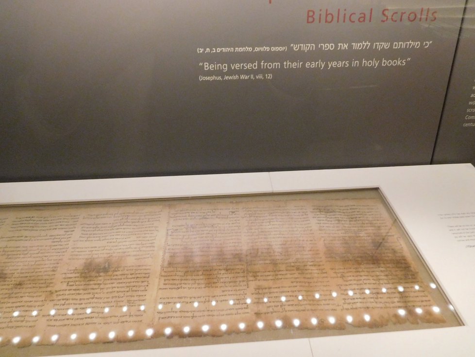 Izraelské muzeum: Svitky od Mrtvého moře