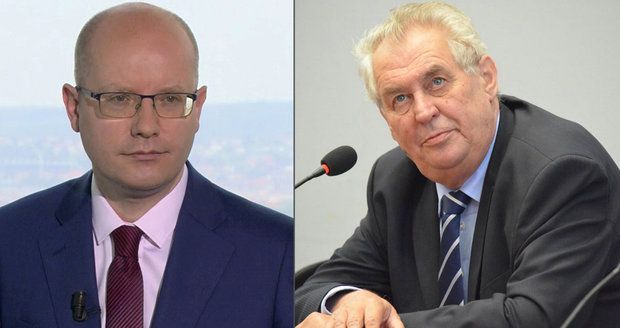 Prezident Zeman přijal demisi premiéra Sobotky. Bez fanfár i hrozby holí