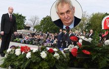 Česko si připomnělo 72 let od konce druhé světové války: Zeman na pietě chyběl!