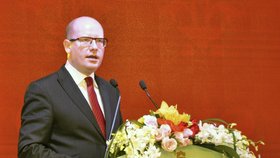 Premiér Bohuslav Sobotka na státní návštěvě Číny