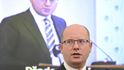 Bohuslav Sobotka při projevu při poradě velvyslanců