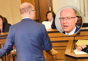 Premiér Bohuslav Sobotka vypovídal u soudu v kauze OKD