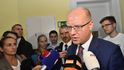 Premiér Bohuslav Sobotka vypovídal u soudu v kauze OKD