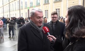 Bohuslav Svoboda na pohřbu Karla Schwarzenberga: Výborně jsem u něj poobědval!