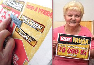 Poprvé vyhrála s Trhákem: Bohuslava z Libiny dá 10 tisíc za léky a lázně