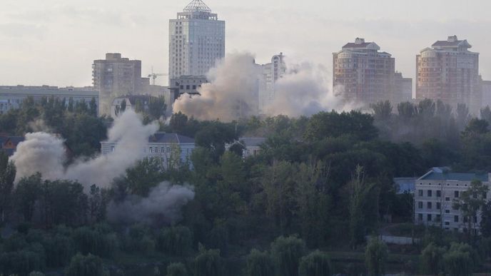 Boje o Luhansk (archivní foto)