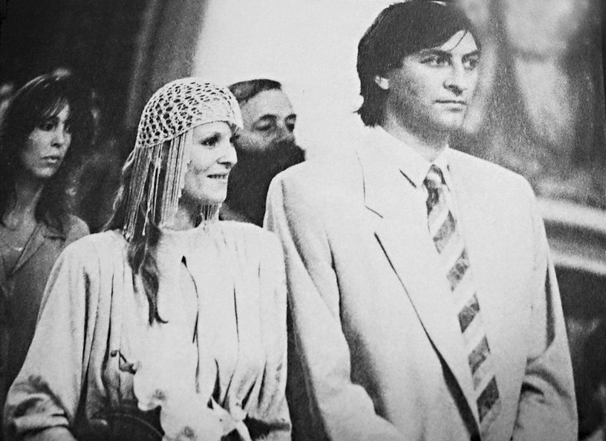1986 - Svatba Bolka Polívky a Chantal Poullain
