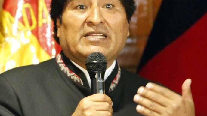 Bolivijský prezident Evo Morales