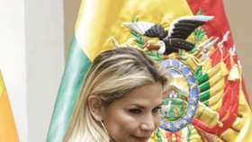 Bolivijská prezidentka Jeanine Áňezová onemocněla koronavirem.
