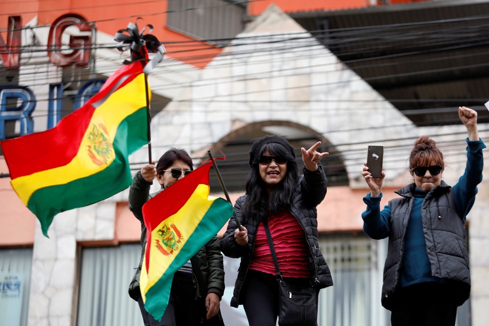 Rezignace bolívijského prezidenta Moralese