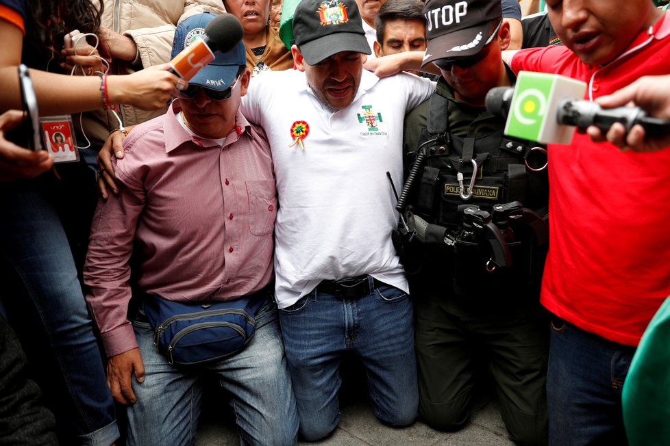 Rezignace bolívijského prezidenta Moralese