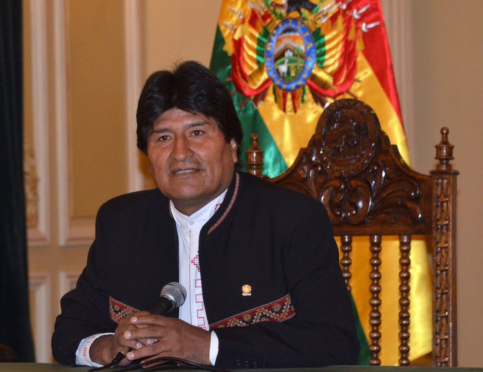 Bolivijský prezident Evo Morales podstoupil operaci nádoru