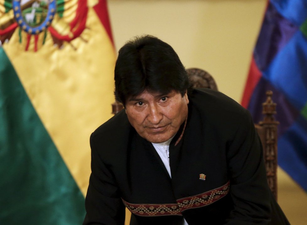 Bolívijský exprezident Evo Morales.