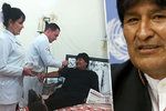 Bolivijský prezident Morales podstoupil operaci nádoru