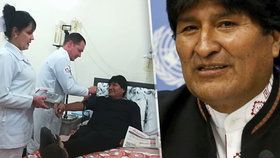 Bolivijský prezident Morales podstoupil operaci nádoru